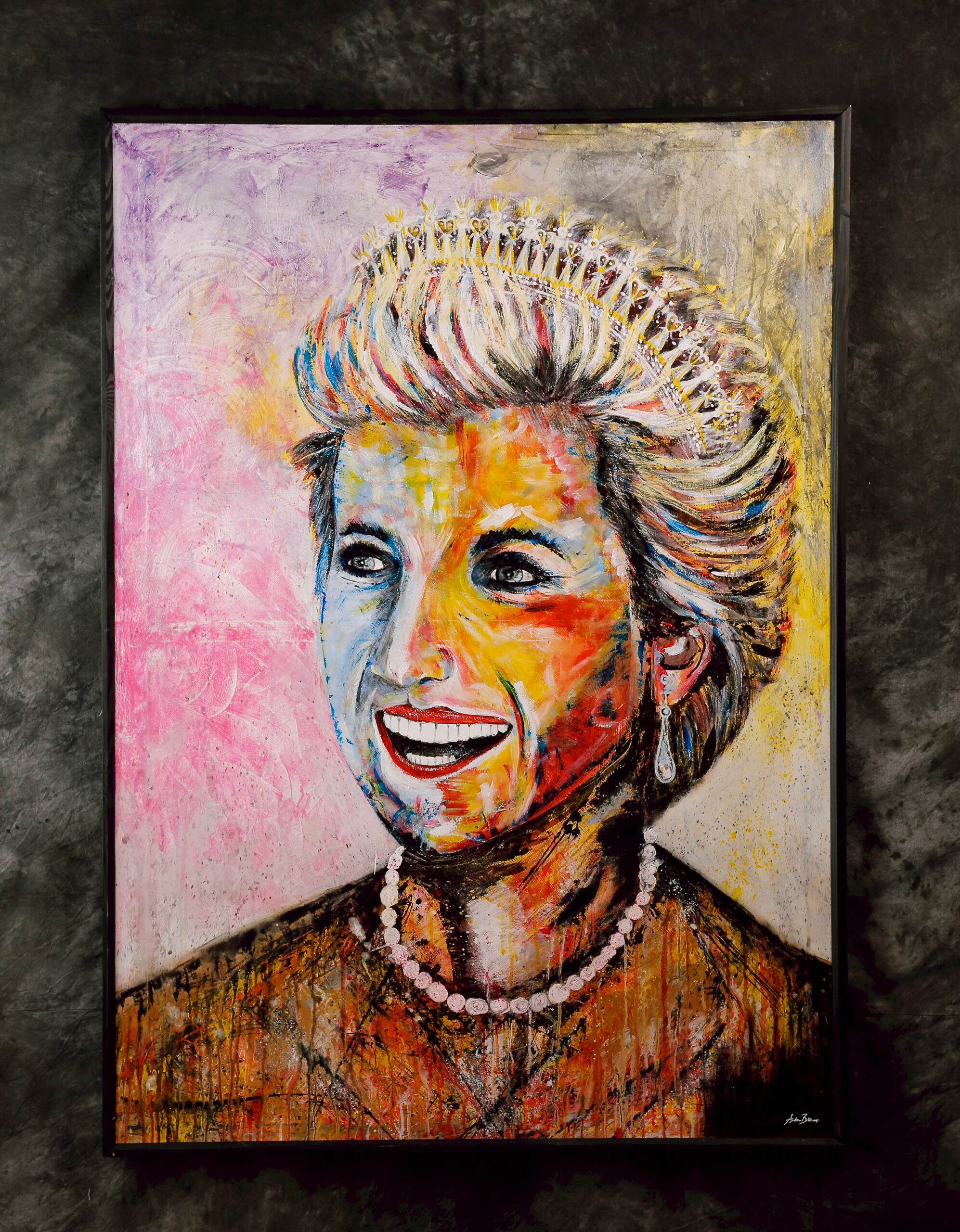 LADY DIANA 150x110 anno di esecuzione 2019